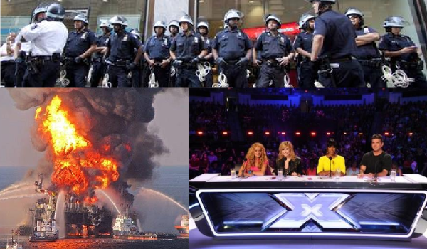 Corporate policing, toxic waste and lowest common denominator TV