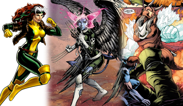 Marvel Overpower Original Rogue Super Strength X2 NrMint-Mint Condition 