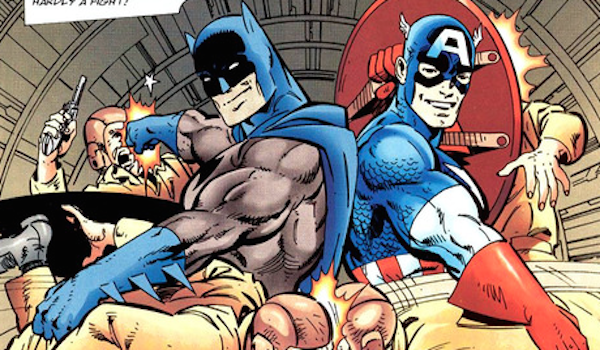 BACK TO THE BOOKSHELVES: Batman & Captain America