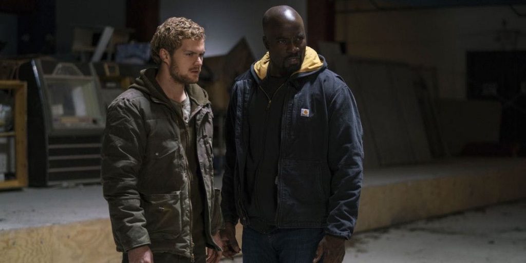 Iron Fist and Luke Cage